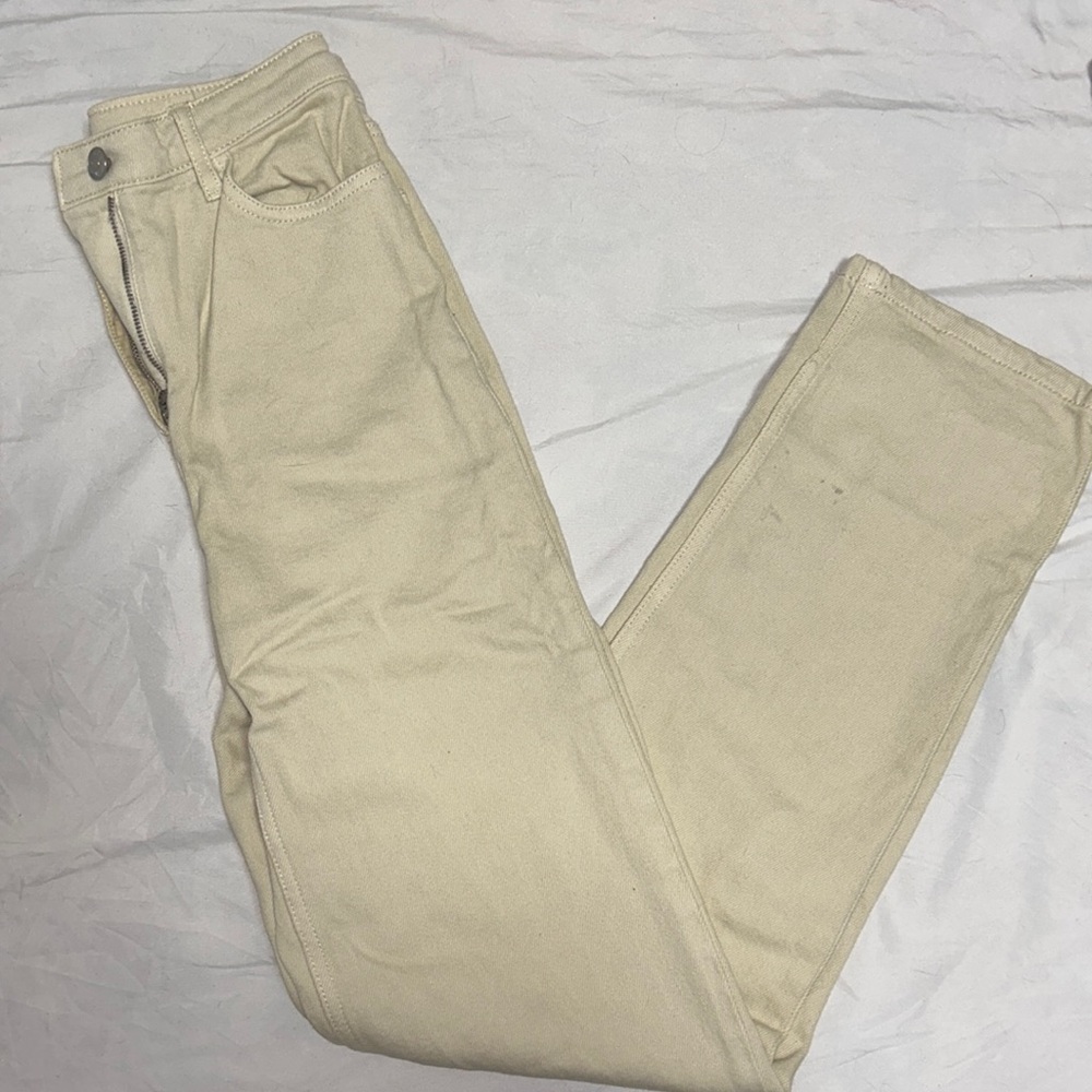 Aritzia Wilfred Free Beige Pants